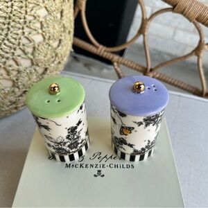 MacKenzie-Childs toile shakers - retired